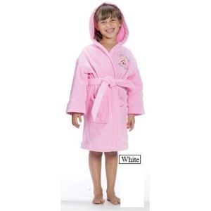 Unisex White Terry Town Velour Robe Size Large